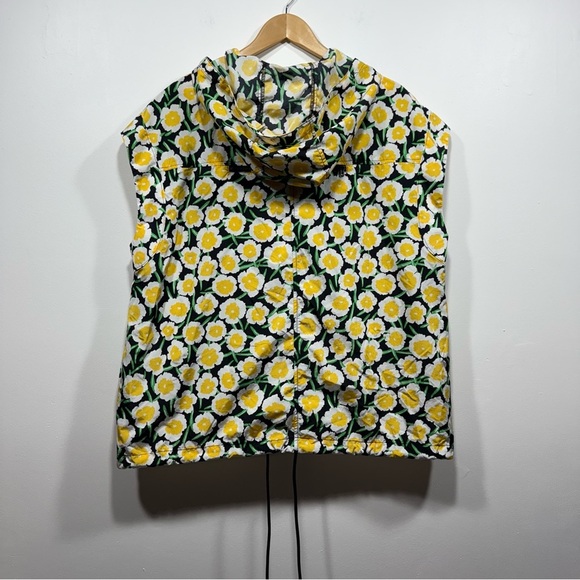 Diane Von Furstenberg Floral Hooded Vest - Picture 11 of 14